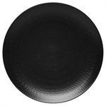 6 Assiettes plates Modulo Nature noir 28 cm Guy Degrenne